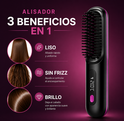 Kit cepillo alisador